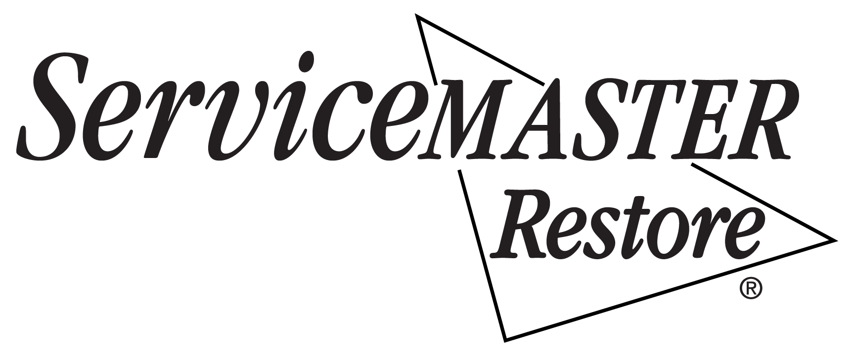 ServiceMaster Restore Black Digital Logo with Transparency